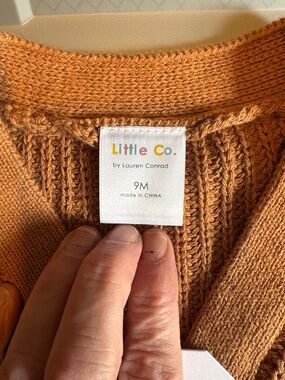 Little Co. by Lauren Conrad Toddler Rust Crewneck Sweater